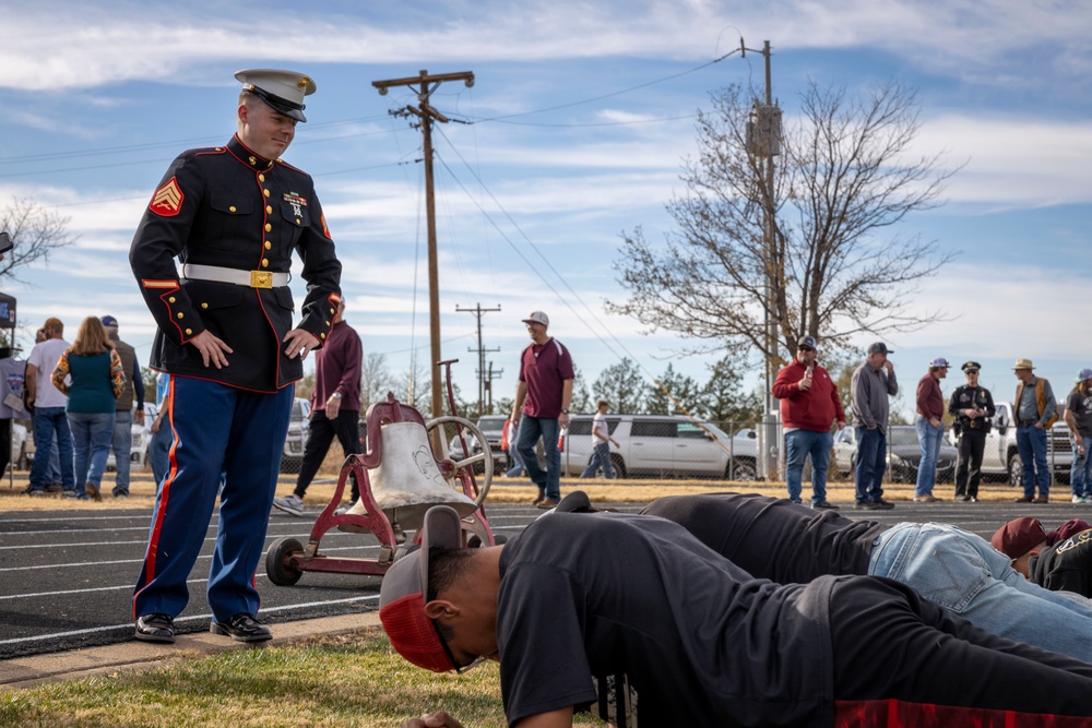 Marines at the State Championship game