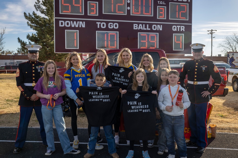 Marines at the State Championship game