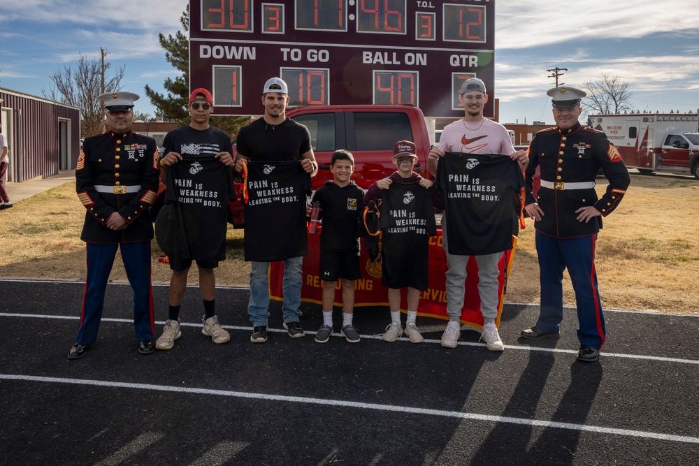 Marines at the State Championship game