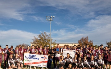 Marines at the State Championship game