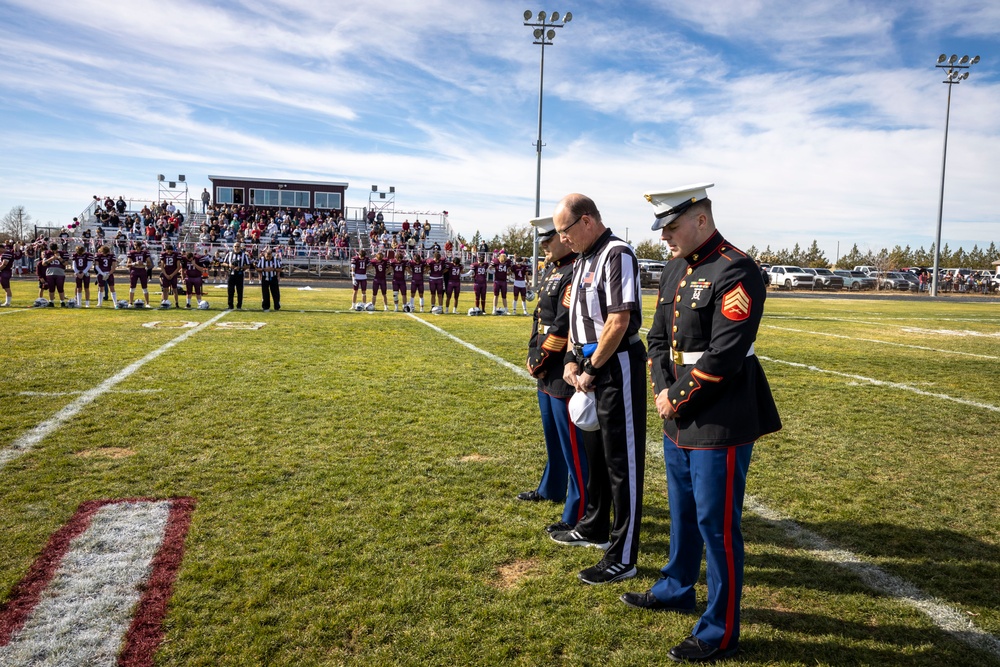 Marines at the State Championship game