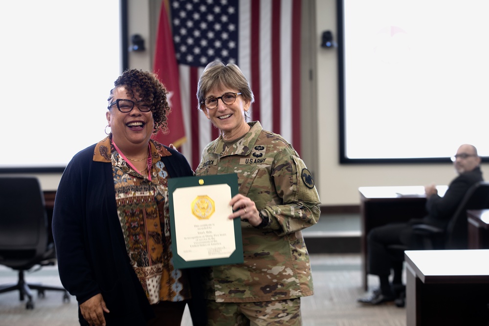 DVIDS - Images - USARC Chief of Staff Recognizes Performance and Years ...