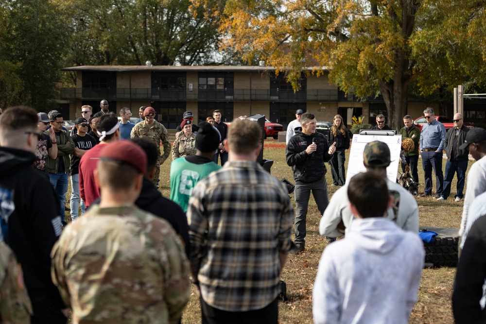 XVIII Airborne Corps HHBN Celebrates Dragonsgiving