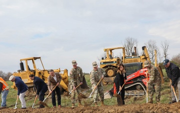 Kentucky National Guard breaks ground on new field maintenance facility in Boone County