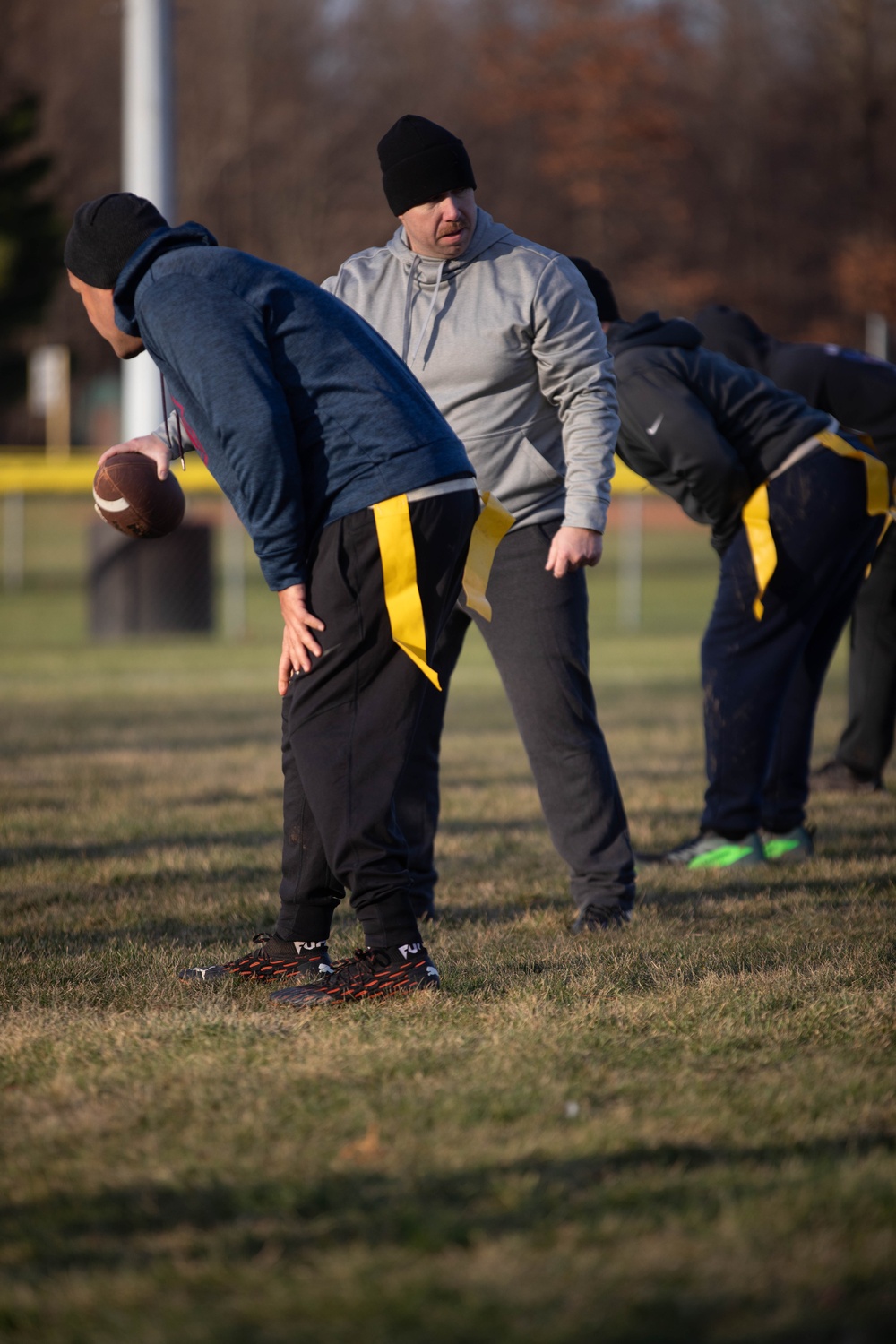 HHBN Soldiers take on Turkey Bowl