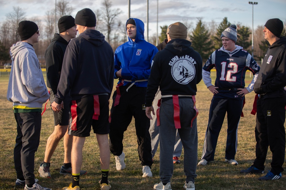 HHBN Soldiers take on Turkey Bowl