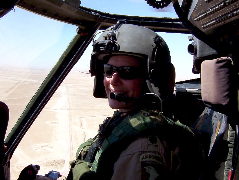 Richardson flies UH-60 Black Hawk in Iraq