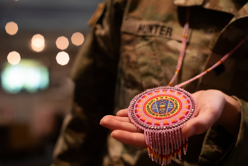 National Guard Soldier highlights her Choctaw heritage