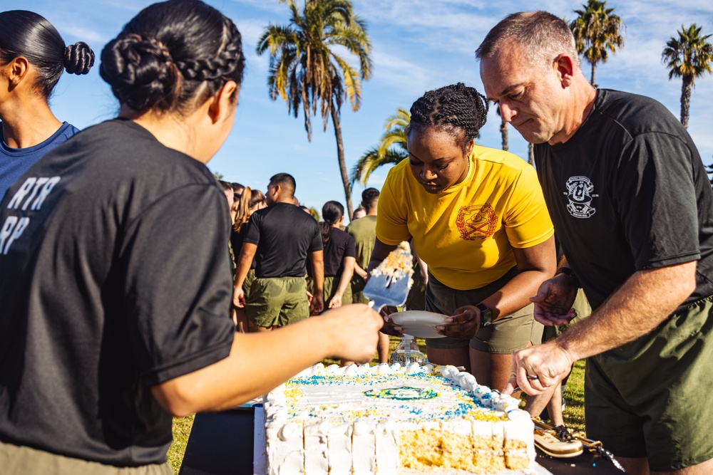 MCRD San Diego U.S. Chaplain Corps Birthday And Spiritual Fitness Month