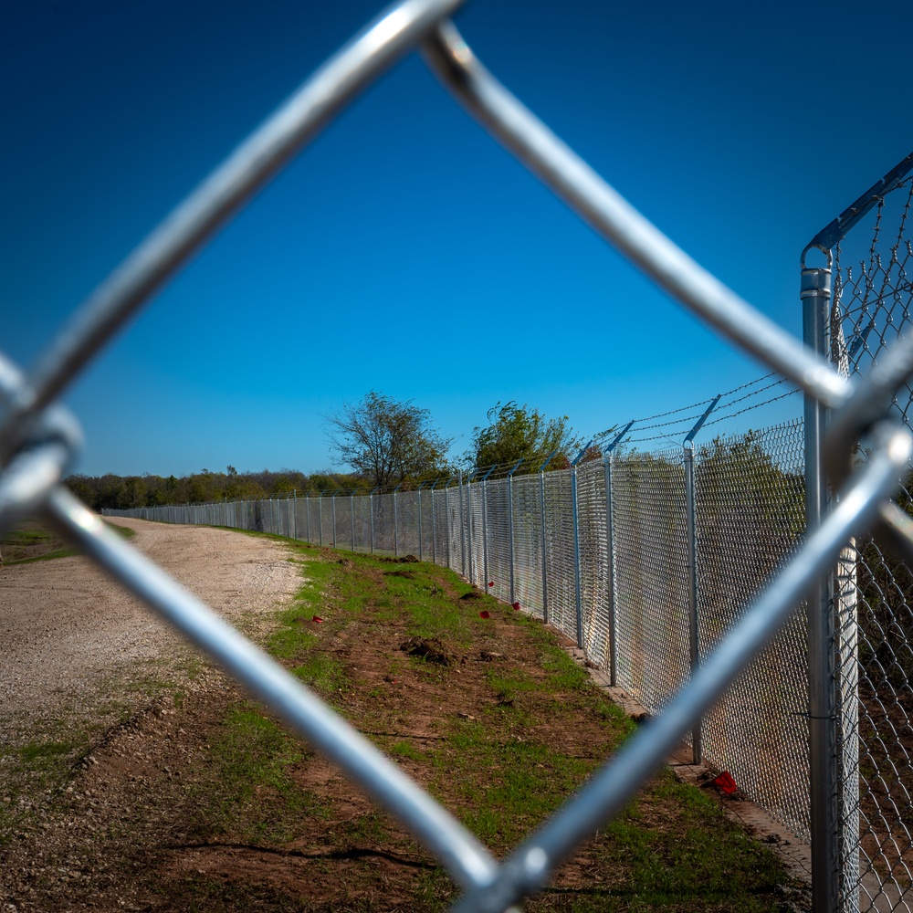 Barksdale constructs new airfield perimeter fence