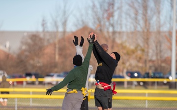 HHBN Soldiers take on Turkey Bowl