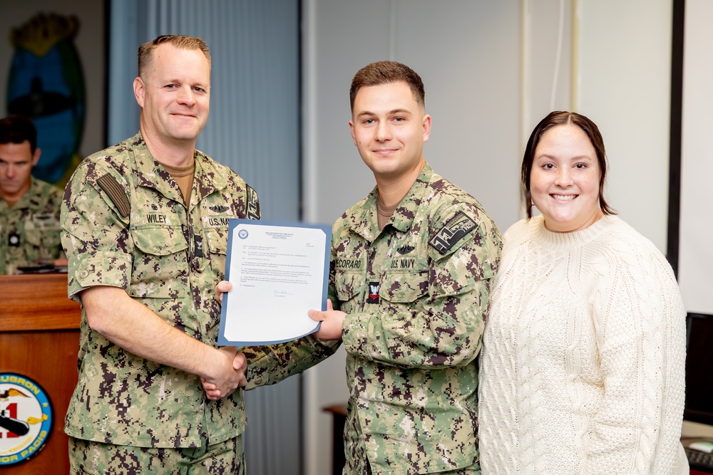 Commander, Submarine Squadron 11 Awards-At-Quarters