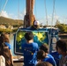 Explore the Hokule’a: Mokapu Elementary School and MCBH service members tour Polynesian voyaging canoe