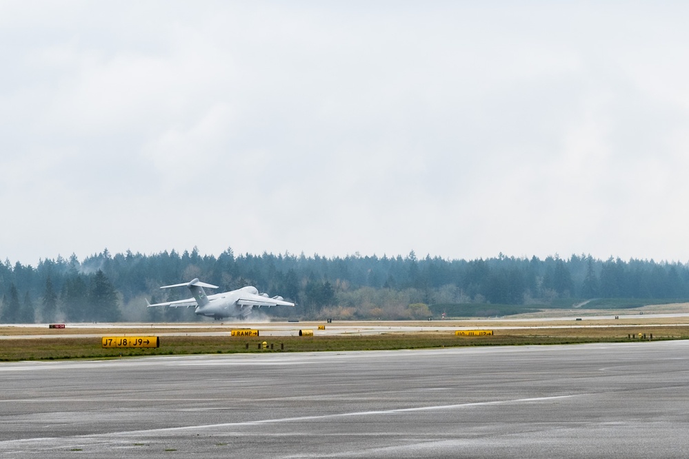 62d Airlift Wing Airmen set the stage for training flight