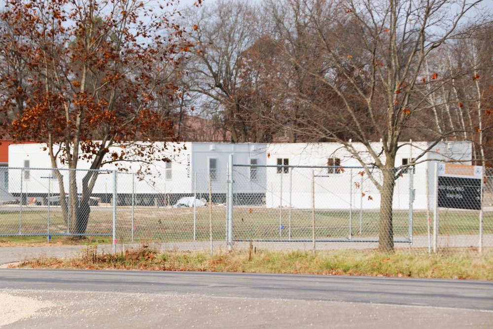 Construction under way for 2 new 4-story Collective Training Officers Quarters at Fort McCoy