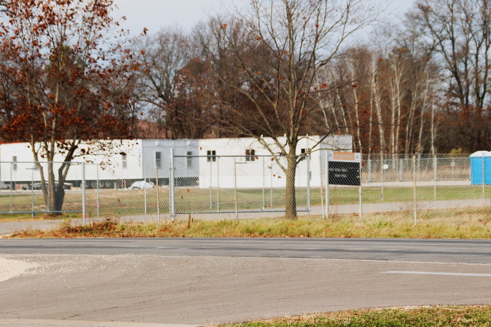 Construction under way for 2 new 4-story Collective Training Officers Quarters at Fort McCoy