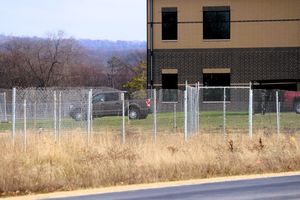 Construction under way for 2 new 4-story Collective Training Officers Quarters at Fort McCoy