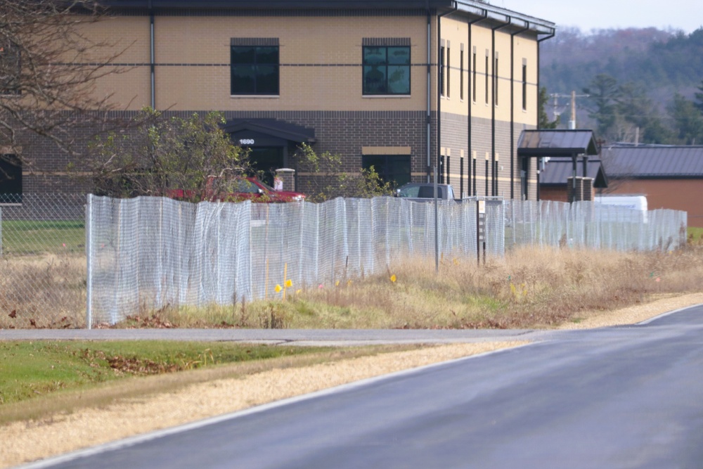 Construction under way for 2 new 4-story Collective Training Officers Quarters at Fort McCoy