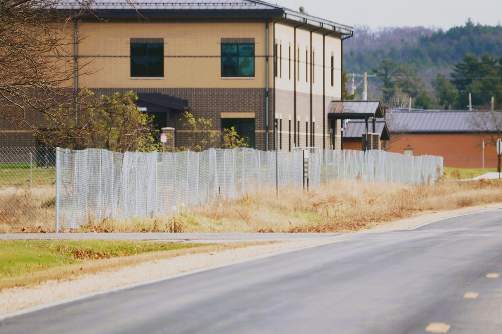 Construction under way for 2 new 4-story Collective Training Officers Quarters at Fort McCoy