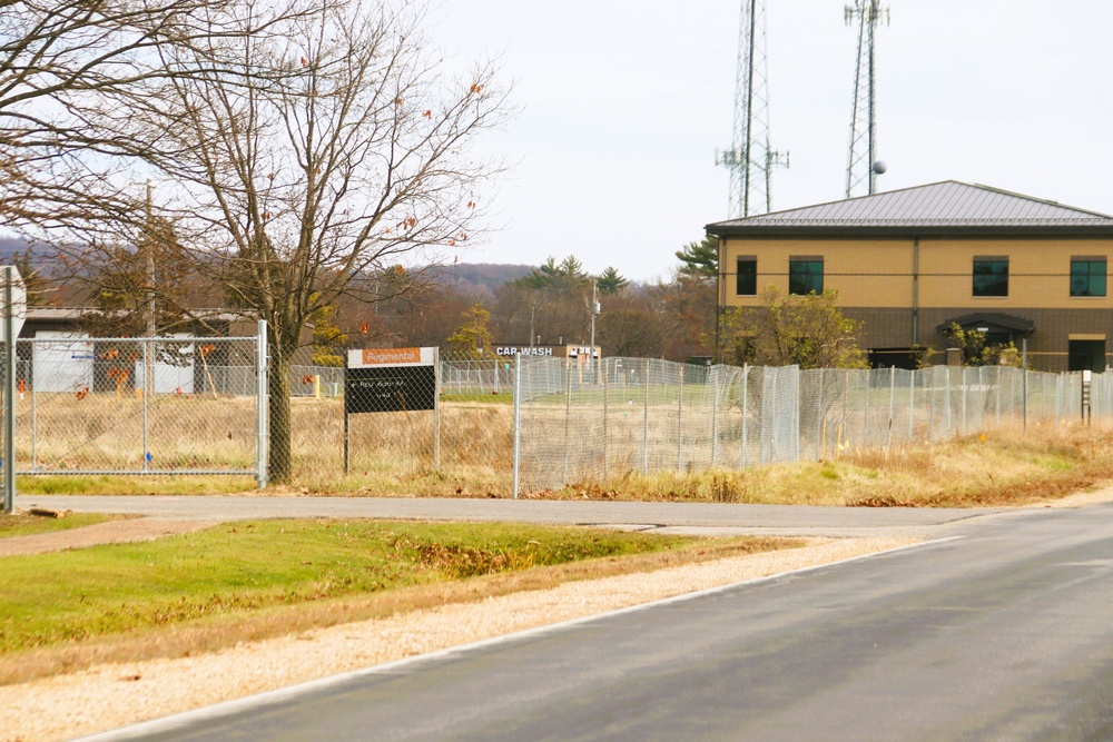 Construction under way for 2 new 4-story Collective Training Officers Quarters at Fort McCoy