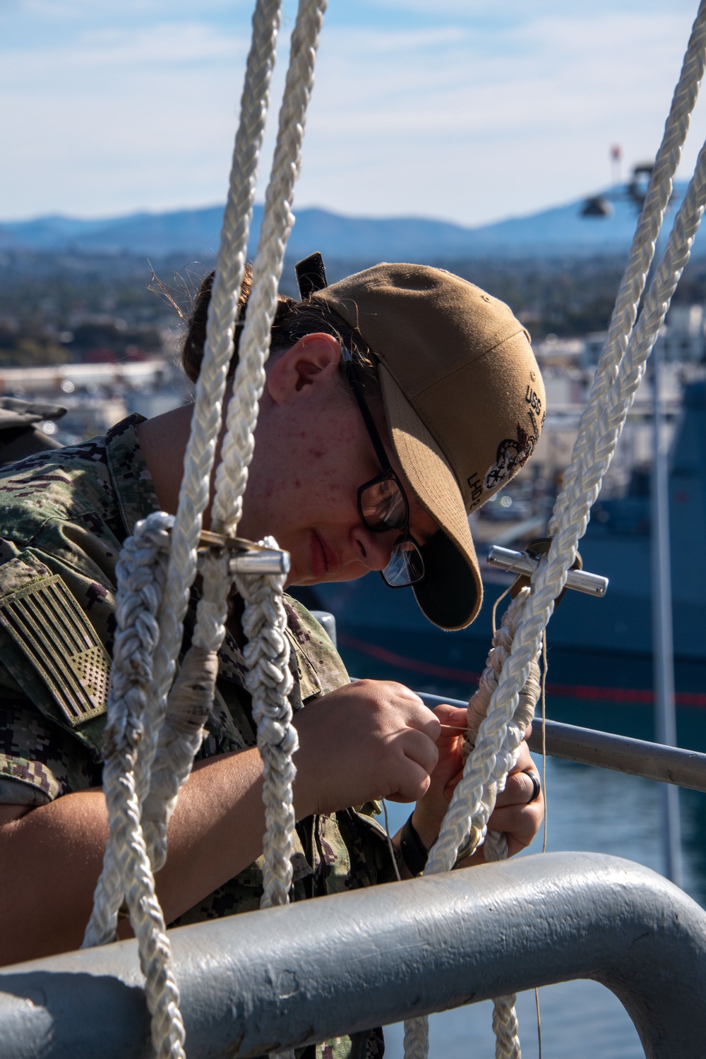 USS Essex In-Port Operations