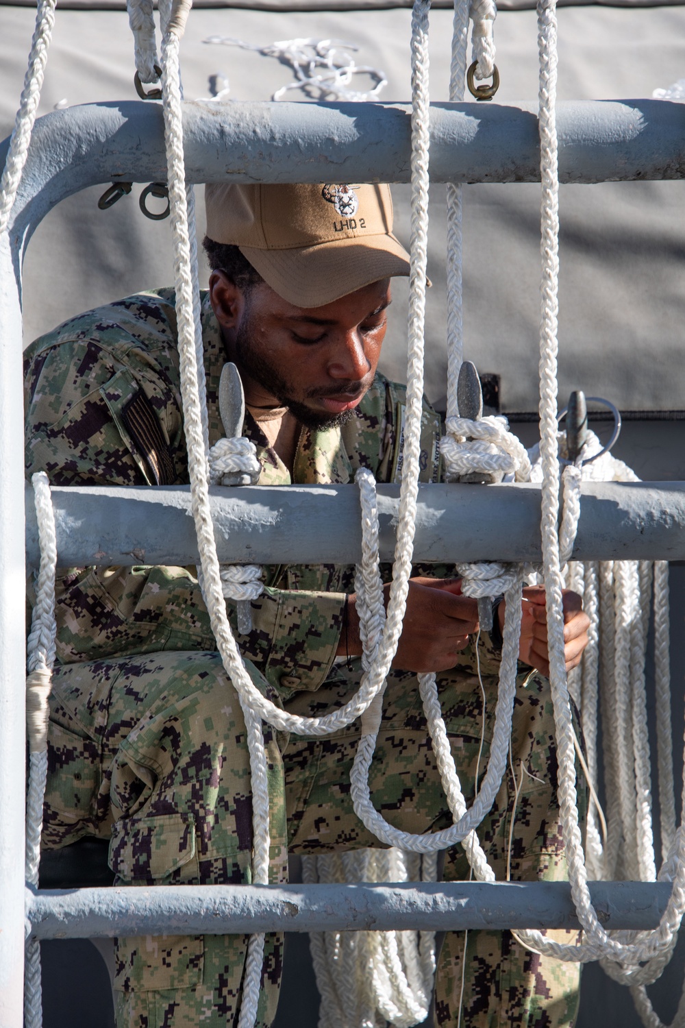 USS Essex In-Port Operations