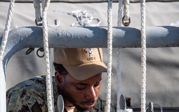 USS Essex In-Port Operations