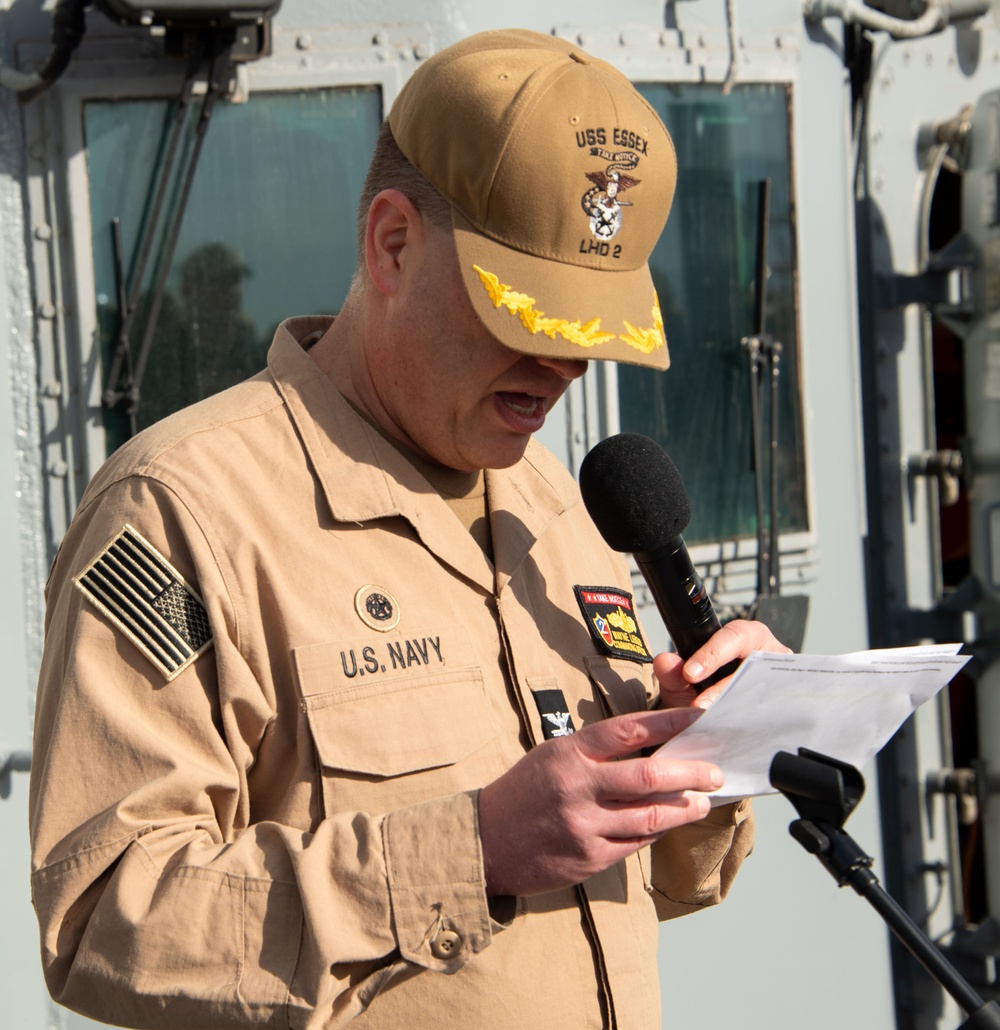 USS Essex All-Hands Call