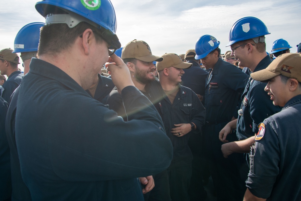 USS Essex All-Hands Call