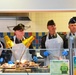 JBER Leaders serve Thanksgiving meals to service members