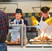 JBER Leaders serve Thanksgiving meals to service members