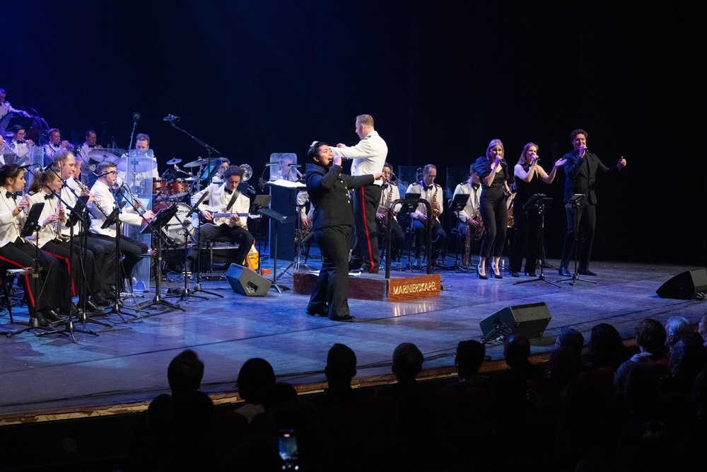 Annual Korps Concert of Dutch Maritime Forces Features U.S. Navy Band Musician