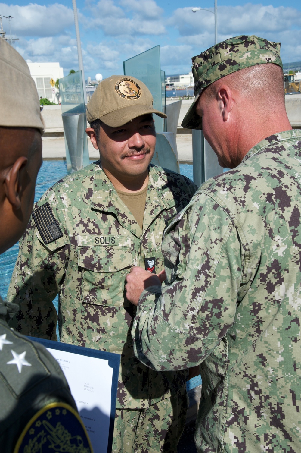 Navy Region Hawaii Frocking Ceremony