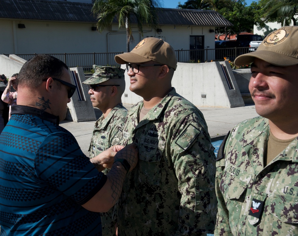 Navy Region Hawaii Frocking Ceremony