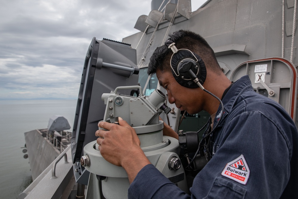 USS Omaha (LCS 12) Participates in CARAT Brunei