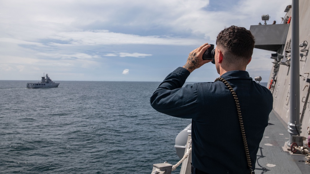 USS Omaha Participates in CARAT Brunei 2024