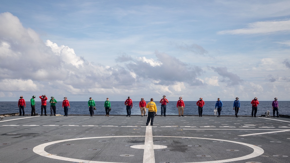 USS Omaha (LCS 12) Conducts Weapons Exercise in South China Sea