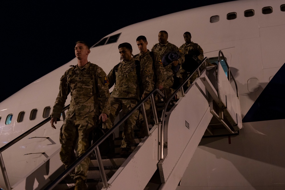 B Co, 142nd DSSB Returns Home From Poland