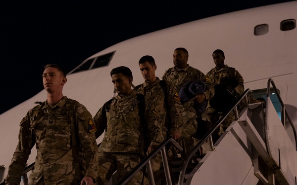 B Co, 142nd DSSB Returns Home From Poland