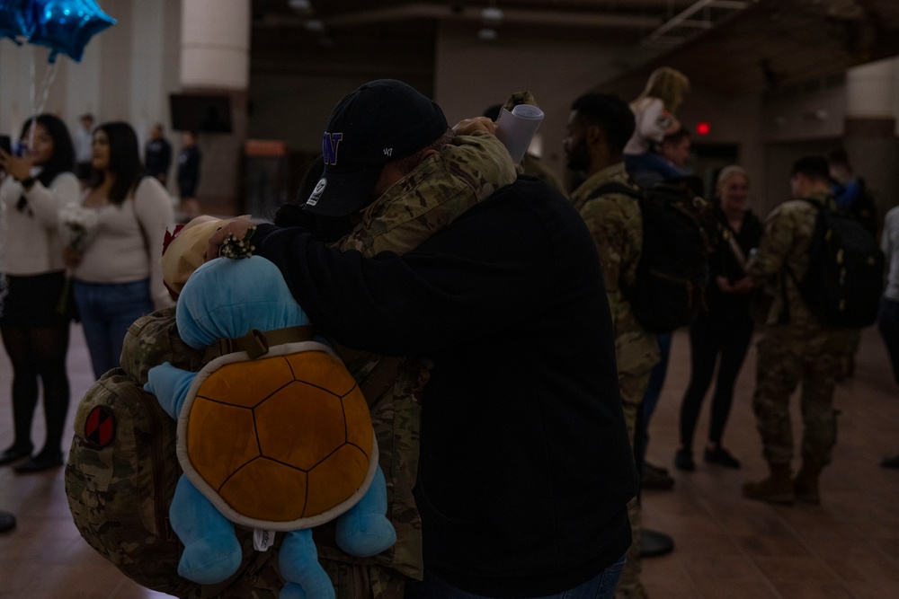 B Co, 142nd DSSB Returns Home From Poland