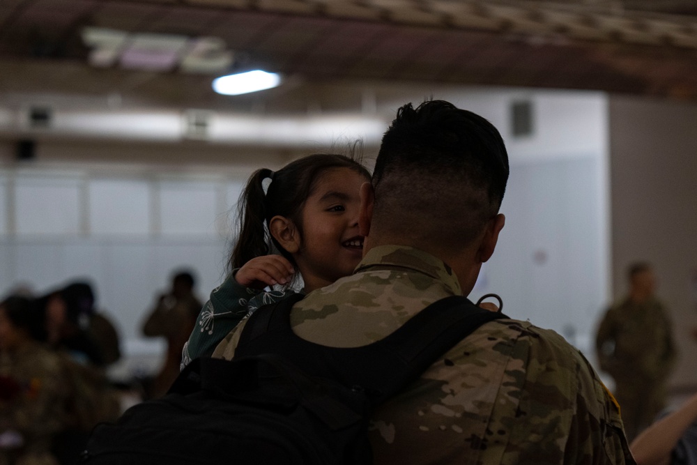 B Co, 142nd DSSB Returns Home From Poland
