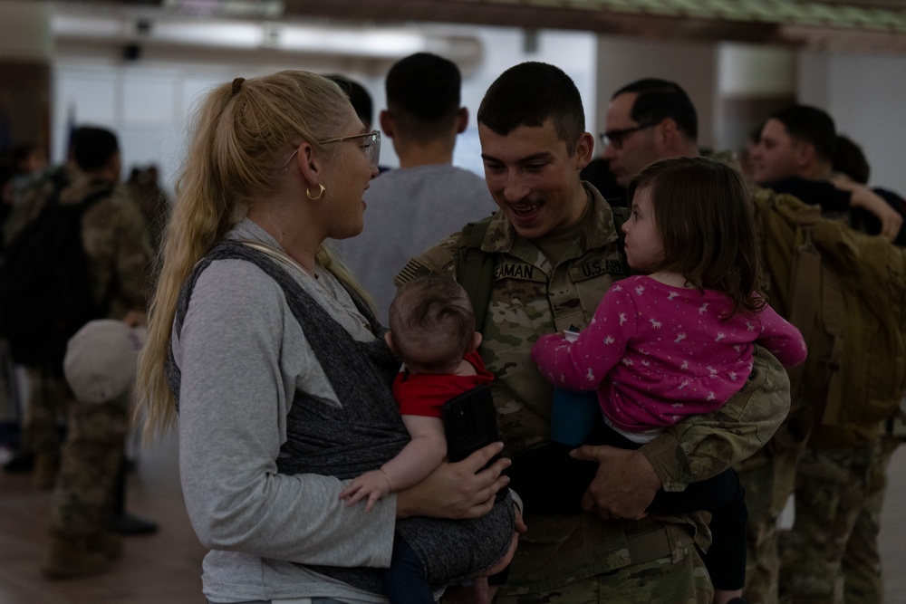 B Co, 142nd DSSB Returns Home From Poland