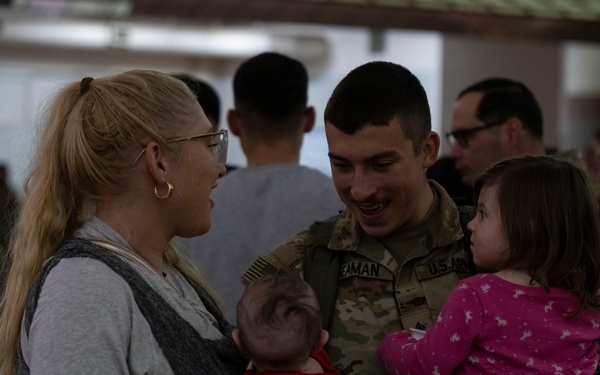 B Co, 142nd DSSB Returns Home From Poland