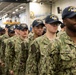 USS Ronald Reagan (CVN 76) frocks newly appointed petty officers