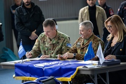 KFOR Donates Wheelchair to Paralympic Athlete