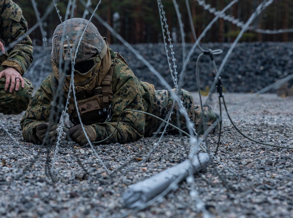 Engineers Conduct Urban Breaching and Demolitions Range