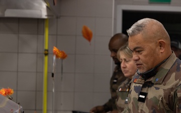 U.S. Service Members along with Allies and Partners Celebrate Thanksgiving in Romania