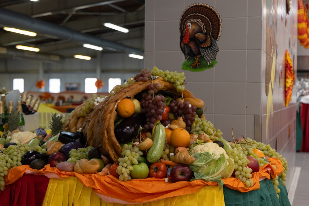 U.S. Service Members along with Allies and Partners Celebrate Thanksgiving in Romania