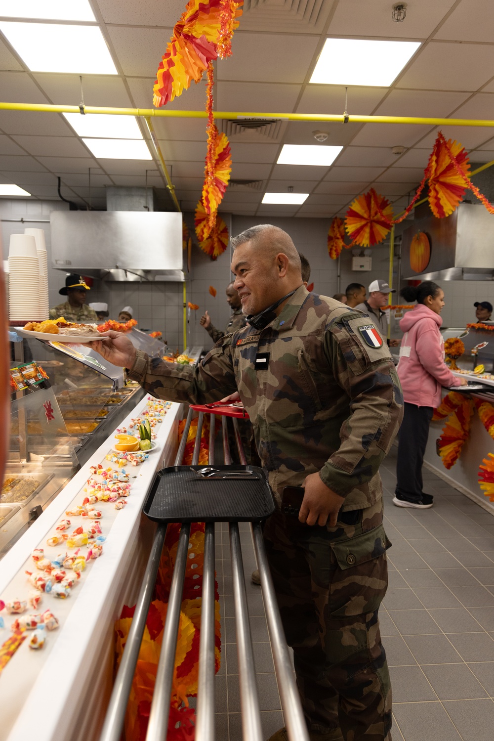 U.S. Service Members along with Allies and Partners Celebrate Thanksgiving in Romania