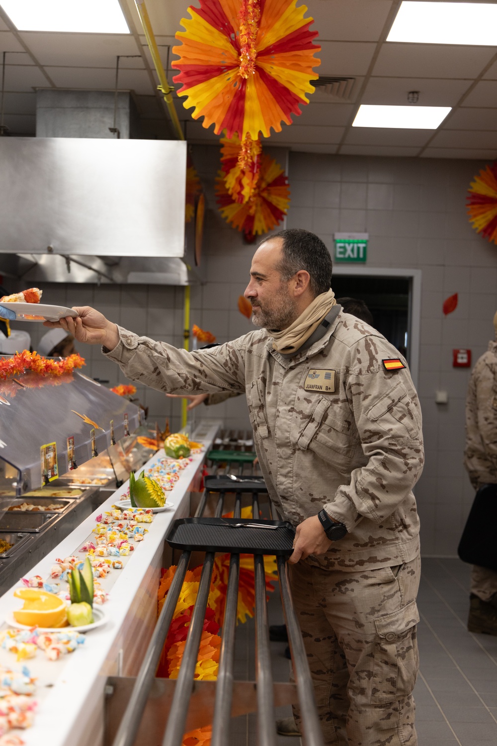 U.S. Service Members along with Allies and Partners Celebrate Thanksgiving in Romania